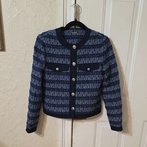 Elie Tahari Tweed Blazer